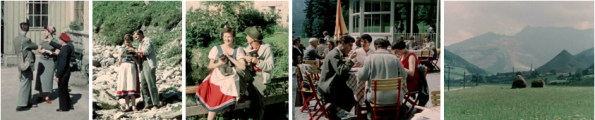 Filmstills aus Ennsfahrt (Österreichisches Filmmuseum)