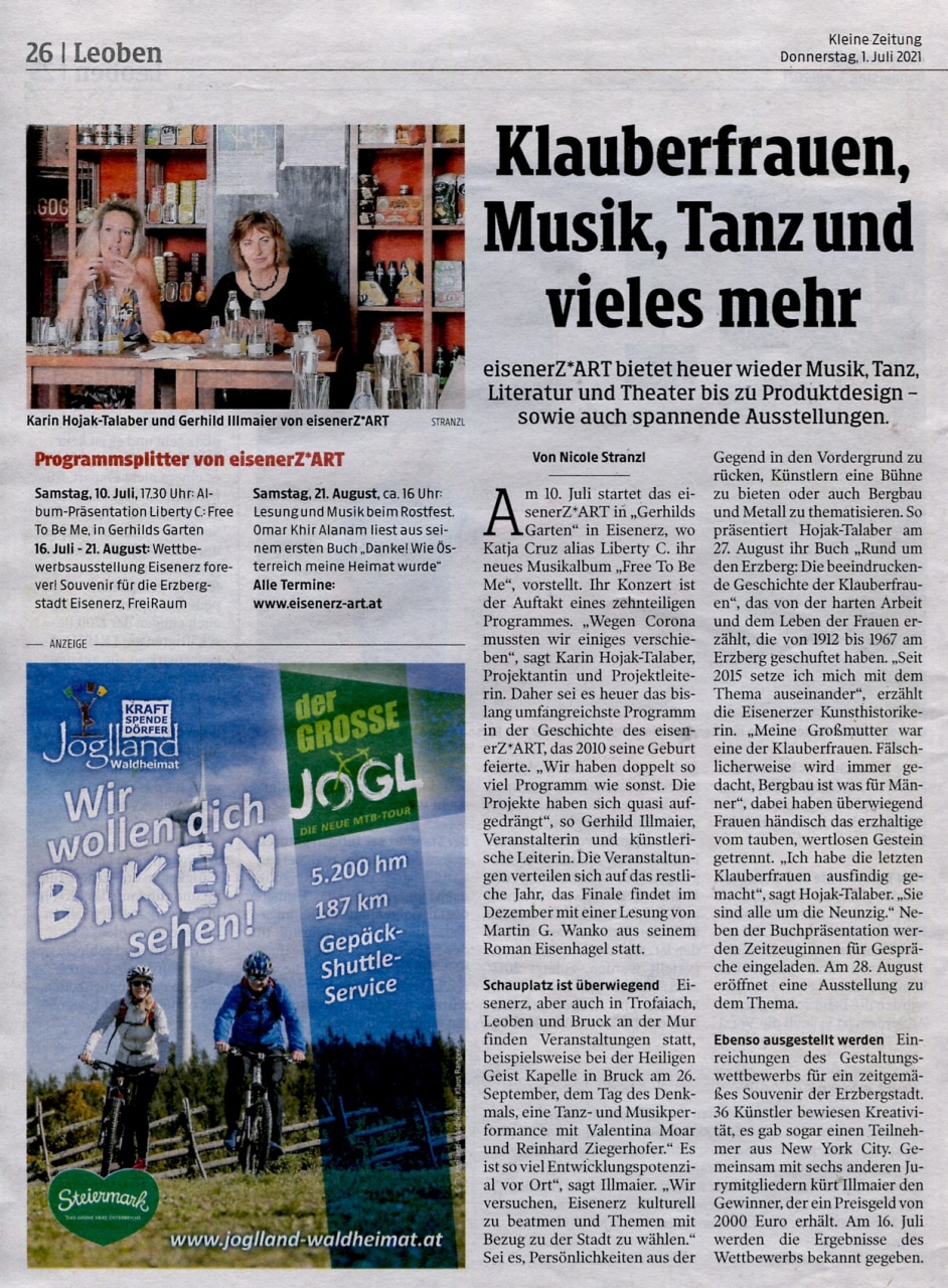 Kleine Zeitung Leoben 01.07.2021